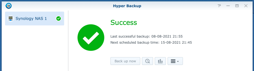 synology, hyper backup, dsm6