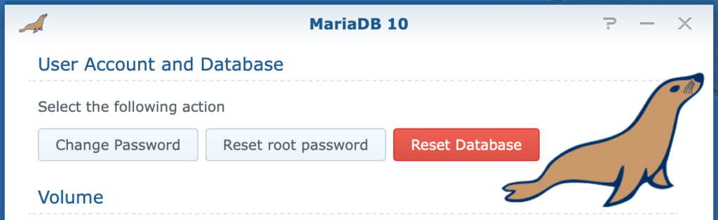 synology, mariadb 10, dsm6