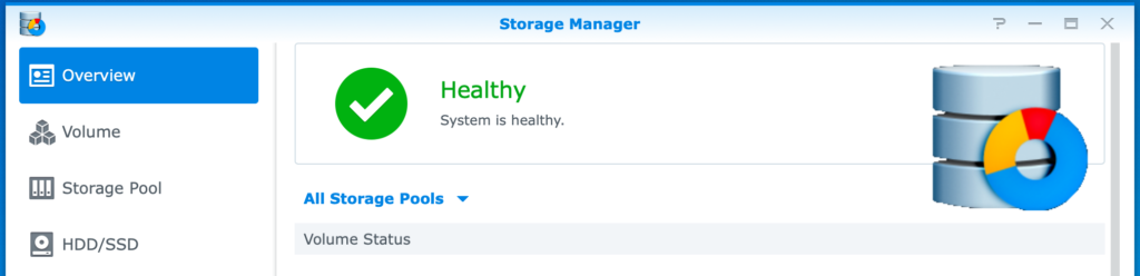 synology, storage manager, dsm6