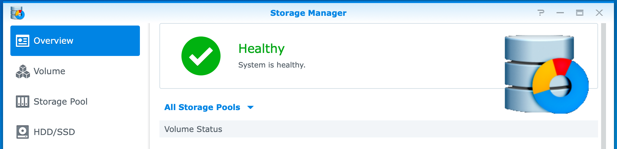 synology, storage manager, dsm6, using volumes on synology nas