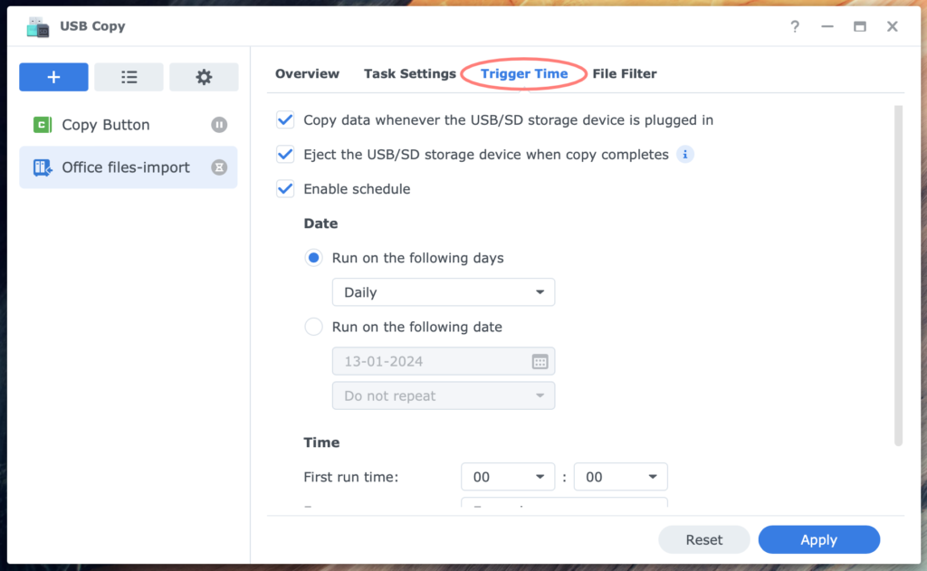 Using USB Copy On Synology NAS - Storage Alchemist