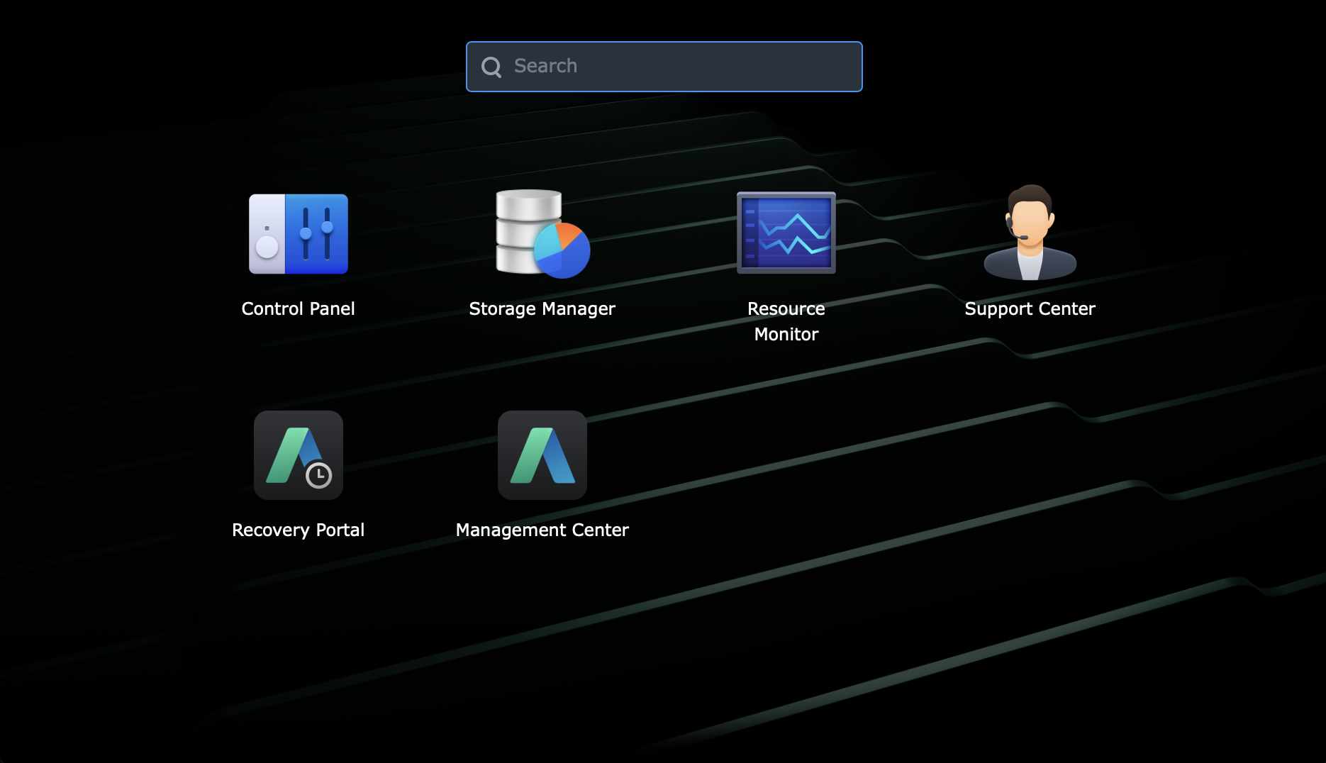 appliance console, menu, activeprotect manager, apm