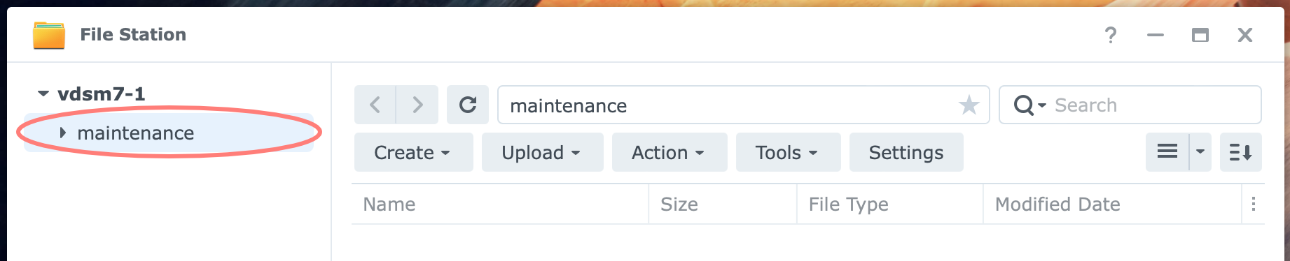 synology, file station, dsm7